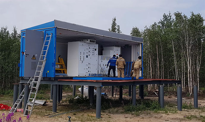 2КТПСП-160 для проекта Реконструкция канализационных очистных сооружений КС Ныдинская
