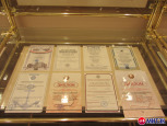 Дипломы, свидетельства, сертификаты в музее МЭТЗ